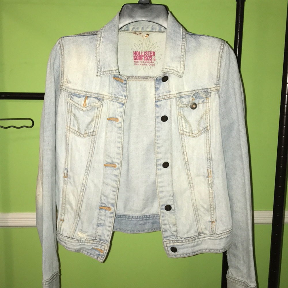 Hollister jean jacket